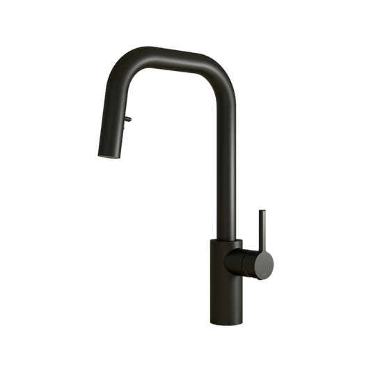 NAO KITCHEN FAUCET 2-JET SPRAYER MATTE BLACK