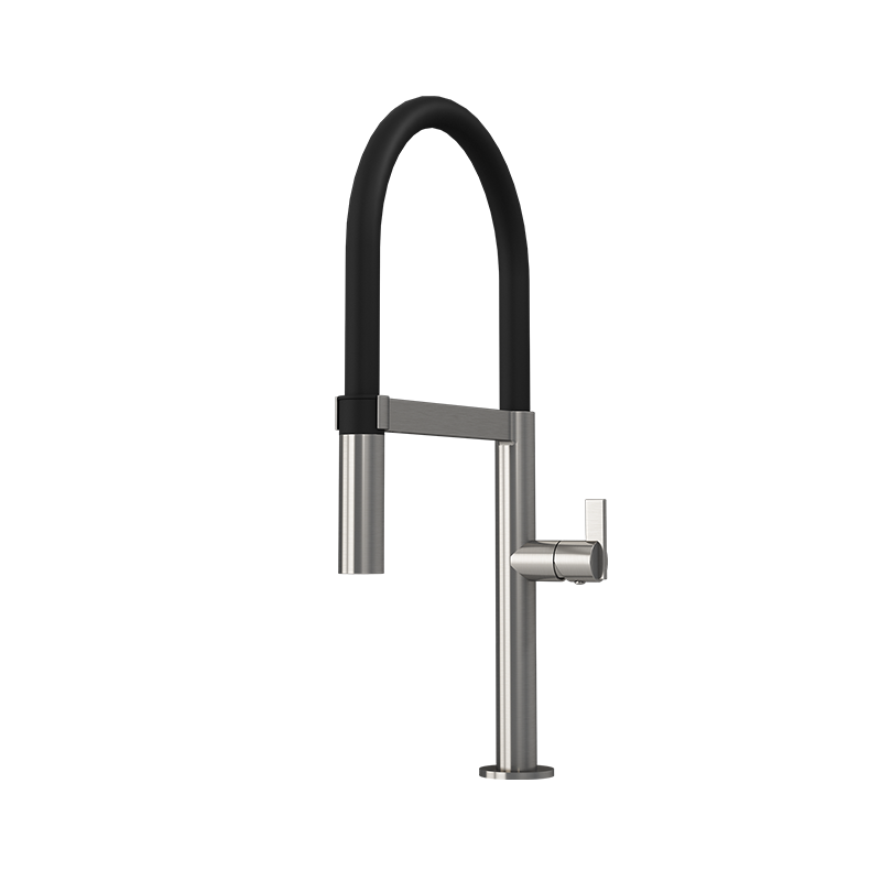 NINA ROB. KITCHEN MONO SPRAY TAP (BLACK SILICON HOSE) MATTE BLACK