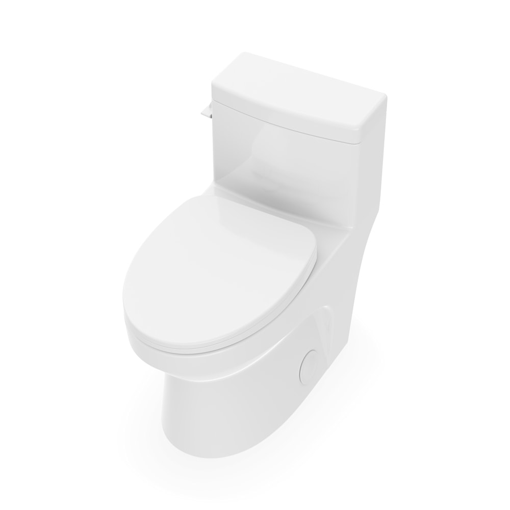 Adams One-Piece ADA Side-Flush 4.8L Toilet in White