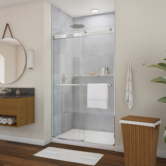 BARENA Shower door Bidirectional sliding side panel