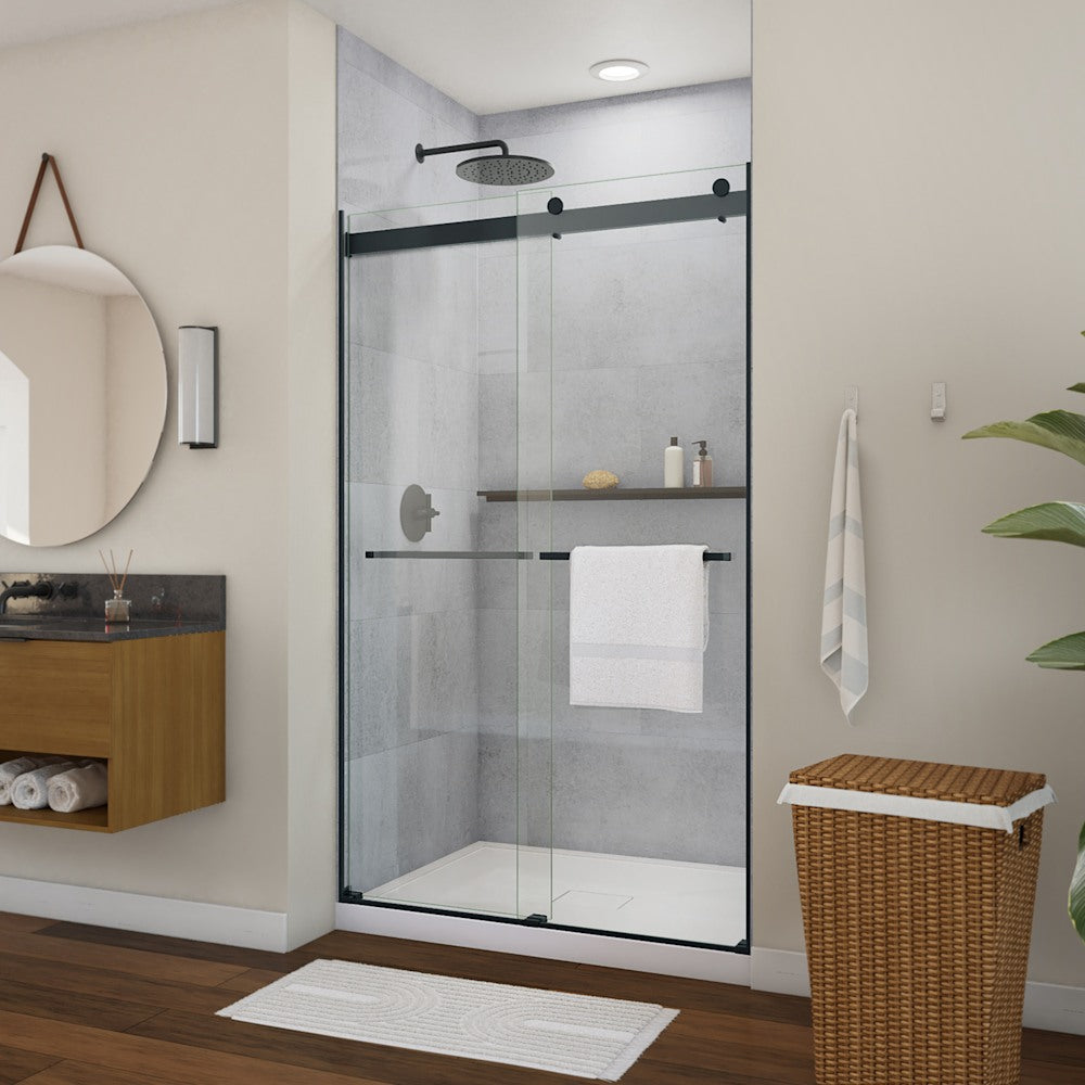 BARENA Shower door Bidirectional sliding side panel