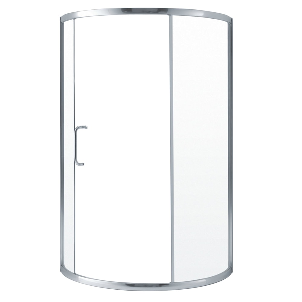 BADEN round shower door sliding side panel
