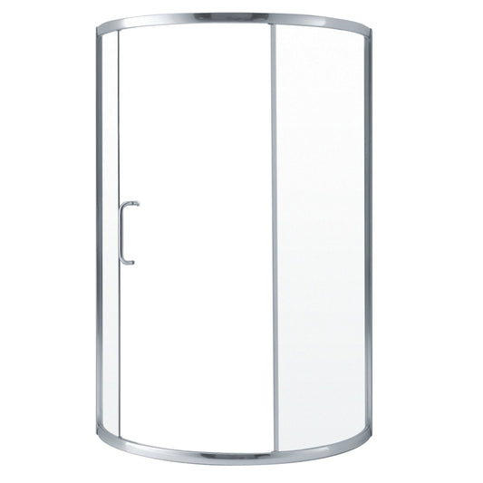BADEN round shower door sliding side panel