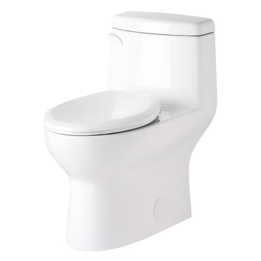 Toilette allongée monopièce Avalanche Gerber